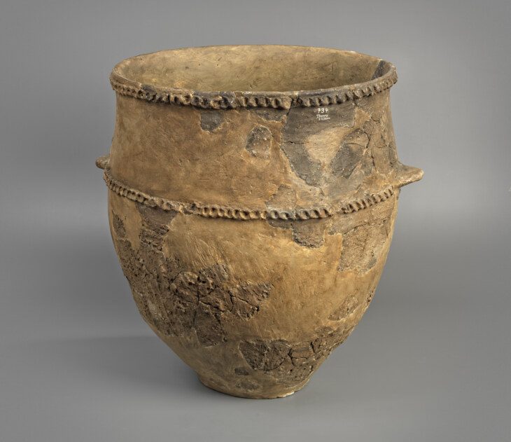 Verziertes Keramikgefäss aus Thayngen-Vordere Eichen, Frühbronzezeit, 1800-1500 v. Chr.